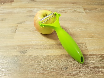 1PC Obst Gemüse Schäler Fass Lagerung Schale Küchenzubehör Schäler Gadget NEU